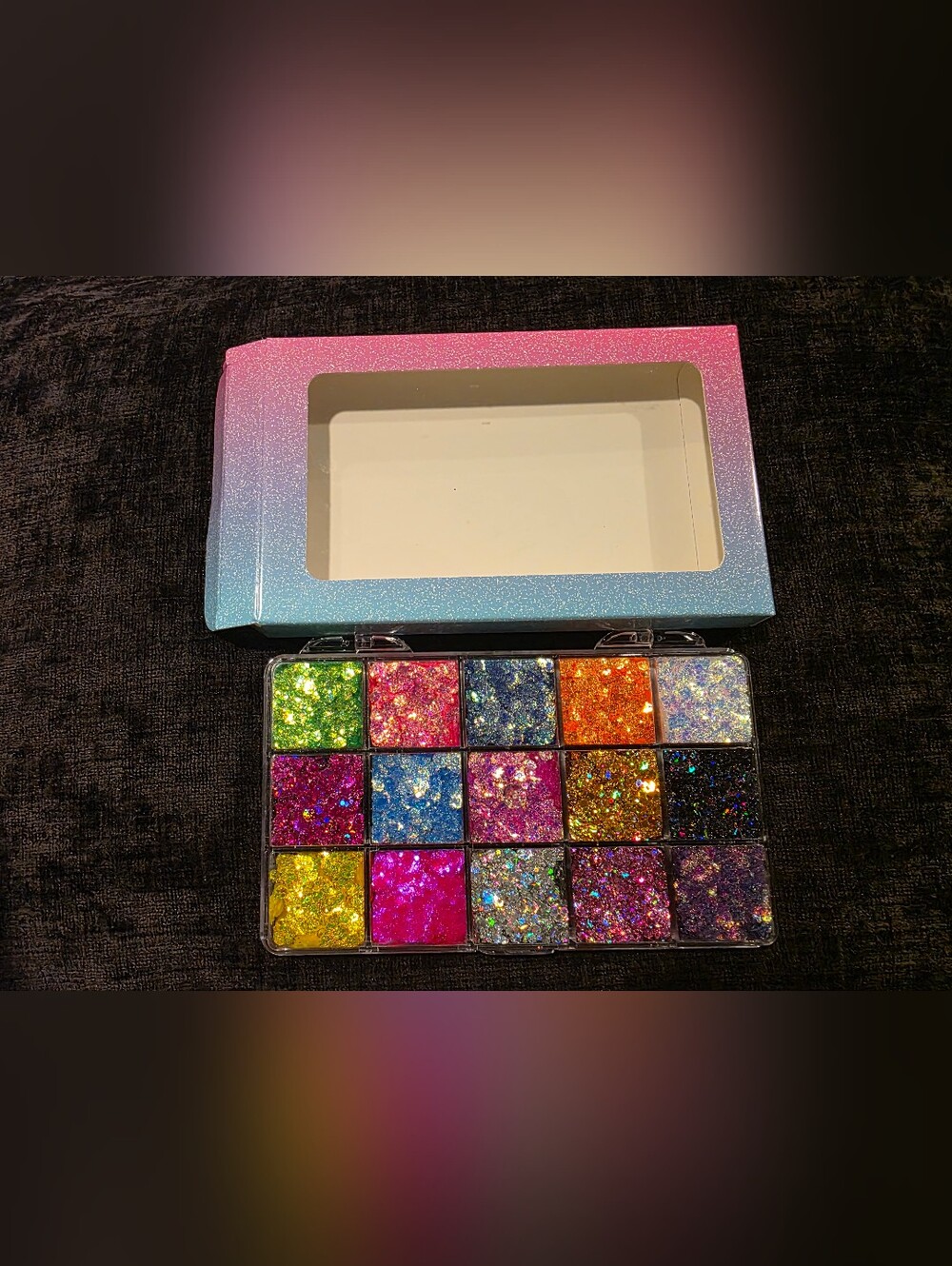 16 Color Glitter glitter Palette